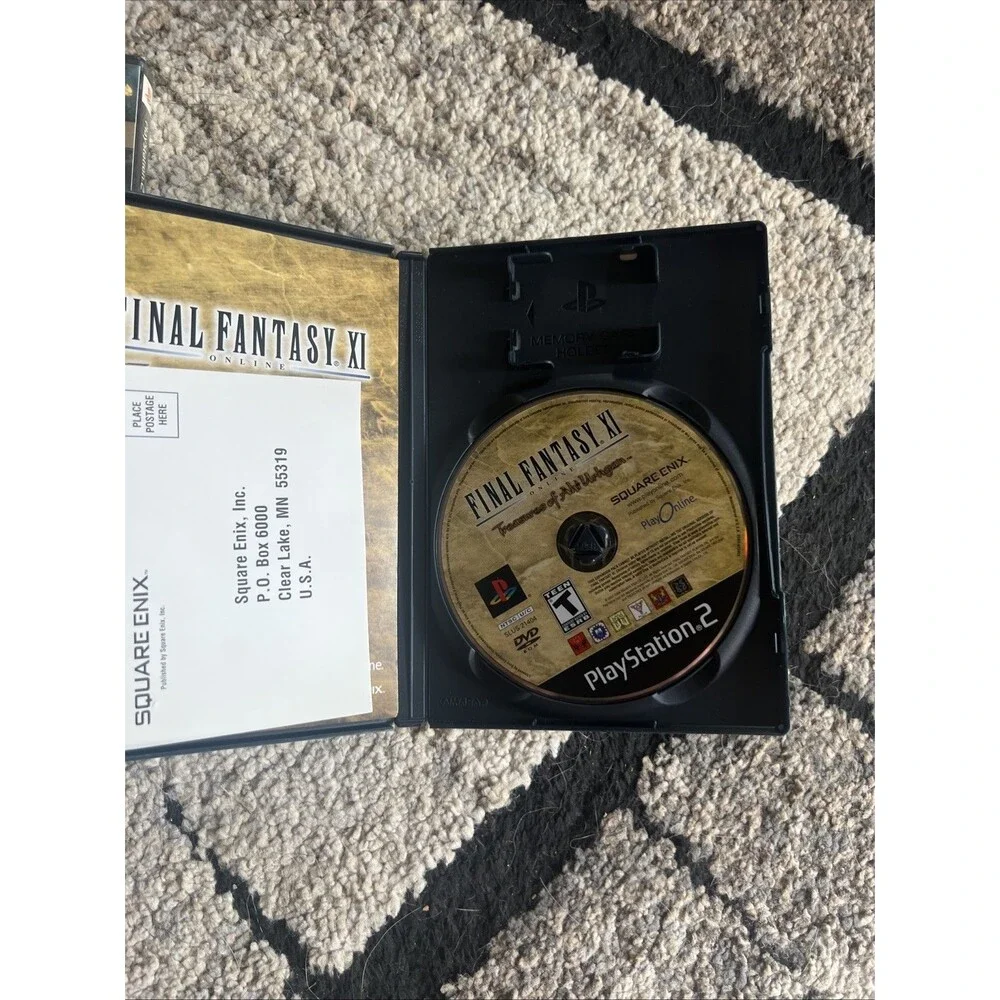 Final Fantasy X1 and Final Fantasy XII PS2